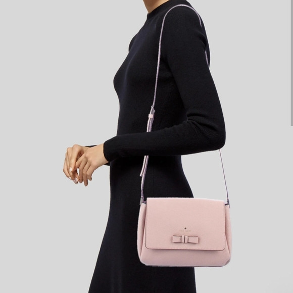 NWT Katespade Pershing Street Ava Crossbody Lilac - Picture 5 of 5